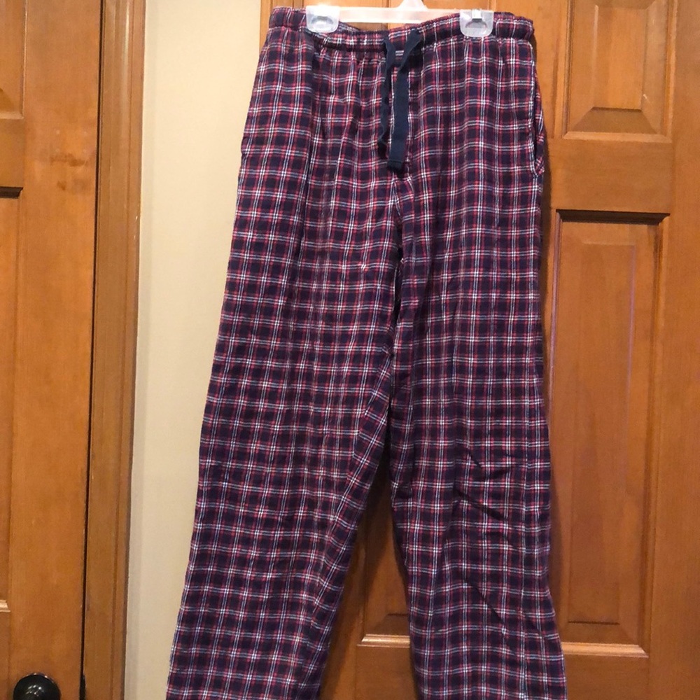 Plaid pajama pants
